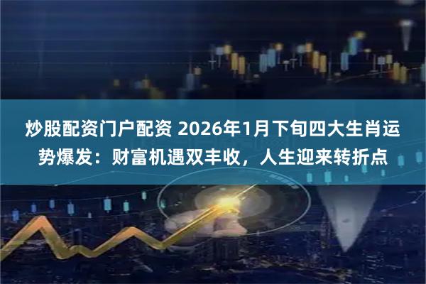 炒股配资门户配资 2026年1月下旬四大生肖运势爆发：财富机遇双丰收，人生迎来转折点